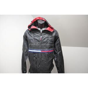 VTG Tommy Hilfiger Windbreaker Rain Jacket Performance Full Zip Mens Sz Small